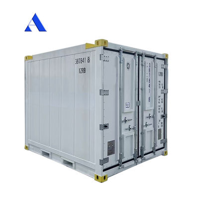 10 フィート DNV 2.7-1 標準コンテナ冷凍庫 CSC証明書とスリング脚の角度を持つ冷凍オフショア冷凍船 マックス 45度