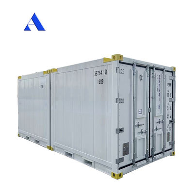 10 フィート DNV 2.7-1 標準コンテナ冷凍庫 CSC証明書とスリング脚の角度を持つ冷凍オフショア冷凍船 マックス 45度