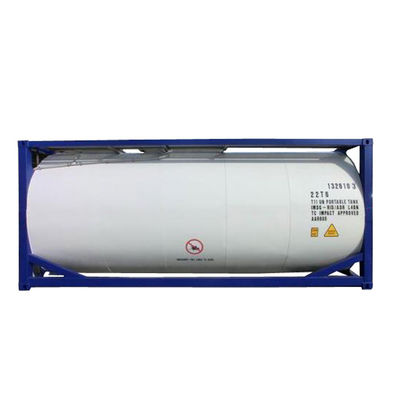 316L/SAN50028-7/WNr 1.4402/1.4404 材料 25000リットル SS316L 容器とシェル UN T11 20フィートのエタノール ISOタンク コンテナ