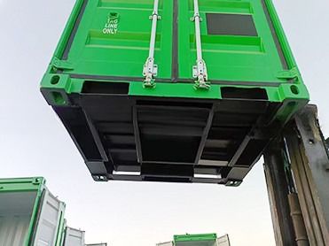 6ft DNV 2.7-1 標準貨物輸送ユニット CCU 閉ざされた掘削箱 6 フィート ミニオフショアコンテナ スリングセット オプション