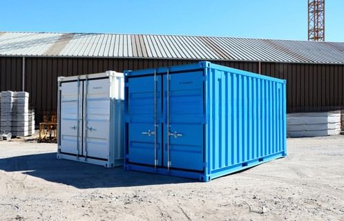 15 フィートドライバン 輸送用輸送コンテナ 外部寸法 4550 x 2200 x 2260 mm 最大重荷 5000kg