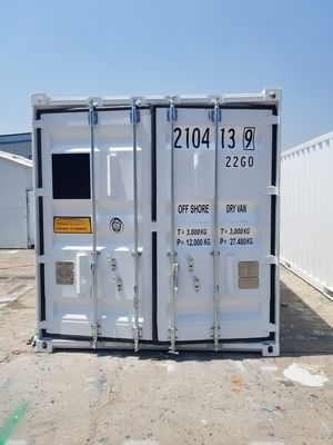 20ft オフショアコンテナ DNV 2.7-1 標準 6m オイルドリング 閉箱 20ft 長さ 鋼床 オプション スリング