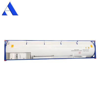 45 m3 ISO UN T75 クリオジェニック 40 フィートタンク コンテナ LNG液体酸素 二酸化炭素 LIN LOX LAR BV CSC認定 18Bar