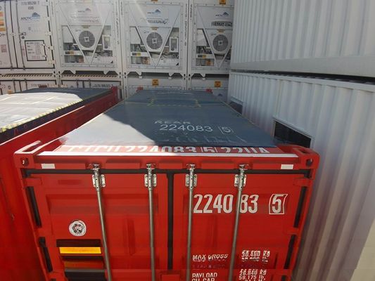 容量 31 cbm オープントップコンテナ 沖合乾燥貯蔵用 鉄鋼とコーテン鉄鋼 BV CSC 認定 任意のスリング鎖