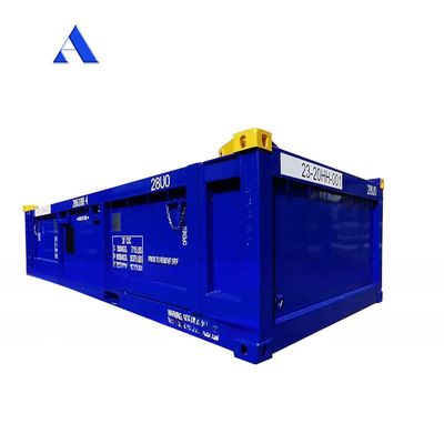 20ft DNV2.7-1 標準半高のオフショア貨物バスケット コンテナ 14.00 cbm 容量 設計規格 ISO10855