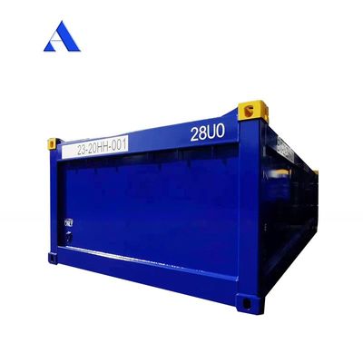 20ft DNV2.7-1 標準半高のオフショア貨物バスケット コンテナ 14.00 cbm 容量 設計規格 ISO10855
