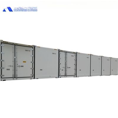 40フィートビル リーファーコンテナ 40HQ 冷房 貯蔵 CSC認定 鋼鉄とフラットフロア