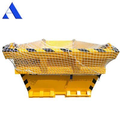 13ft DNV 2.7-1 標準鋼コンテナボート オフショア掘削廃棄物 Skip BV 認定長さ 13ft 上げ角 45C