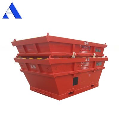 13ft DNV 2.7-1 標準鋼コンテナボート オフショア掘削廃棄物 Skip BV 認定長さ 13ft 上げ角 45C