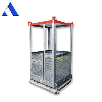 45C リフティングアングル 3CBM DNV 2.7-1 CSCとBV証明書を持つオフショアパーソナル転送バスケット