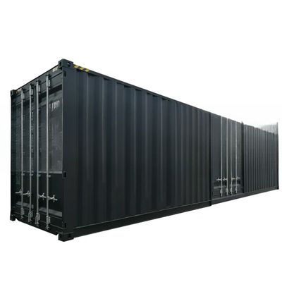 67.7cbm 容量 40ft 高立方オープンサイド 輸送コンテナ 4 サイドドア 12192 x 2438 x 2896 mm 外部寸法