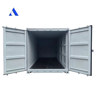 67.7cbm 容量 40ft 高立方オープンサイド 輸送コンテナ 4 サイドドア 12192 x 2438 x 2896 mm 外部寸法