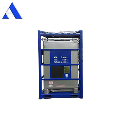 オーダーメイド 550GAL DNV 2.7-1 標準オフショア鋼 IBCタンクコンテナ CSCとBVによって認定されたリフティングフレーム状態