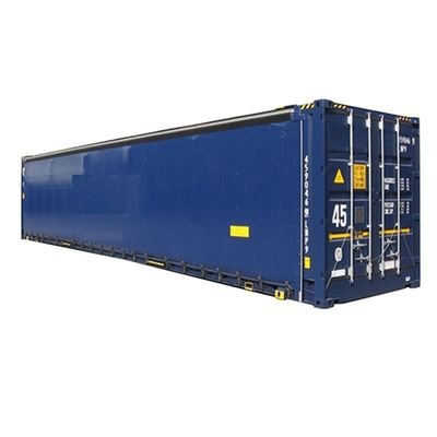 45フィートの高立方体 PVCカーテンサイドドア CSC認定乾燥輸送コンテナ 13556 x 2420 x 2474 mm 内部寸法