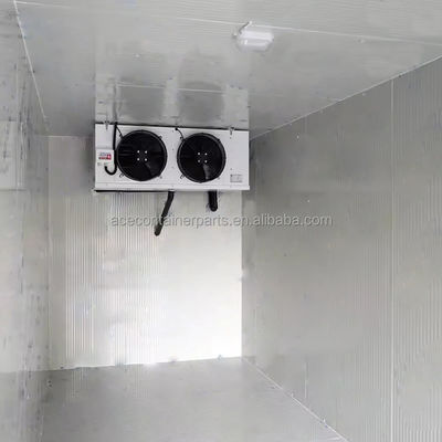 4x2.2x2.5m モバイル 13フィート ミニ飲料冷蔵庫 冷蔵庫 アルミ製Tバー床