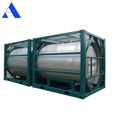 16000L DNV 2.7-1 標準 20フィート枠 UN T11 不鋼鉄 トート 海外タンクコンテナ 国際輸送用