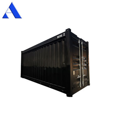 プロのカスタマイズされた側開口 20フィート 輸送コンテナ コーヒーショップ ファストフードショップ 梯子とトップセキュリティレール
