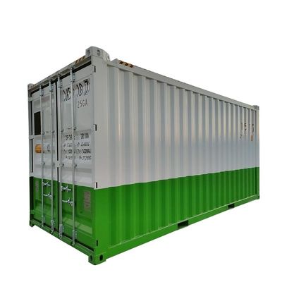 石油掘削のための20フィート閉箱ダブルドアコーテン鋼CCUユニット DNV 2.7-1標準オフショアコンテナ貨物輸送