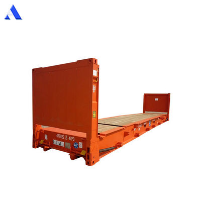 20フィート 20フィート 20 フラットラック フラットラック コンテナ 海上輸送コンテナ タレ 重量 2750KGS 床 28mm プレアウッド 床