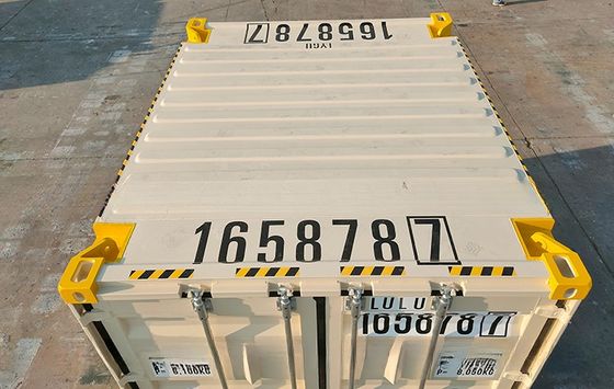 鋼床 10 フィート オーバーショア 絶縁コンテナ パーソナライズされた色/ロゴ DNV 2.7-1 認証と絶縁