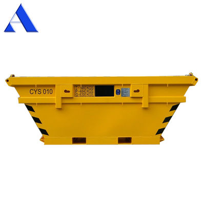 13' CortenA スチールオフショア掘削廃棄物 DNV2.7-1 に準拠する環境に優しい処分のためのスキープコンテナ