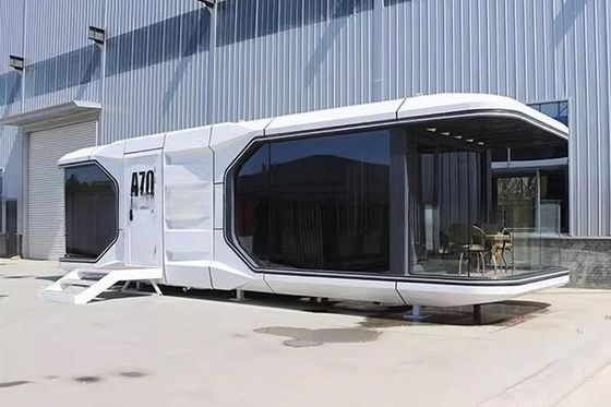 アウトドアパーク モバイルホームステイ スペースカプセルハウス コンテナハウス ルックスヴィラ 主要鋼筋構造 アルミ製プリファブ住宅
