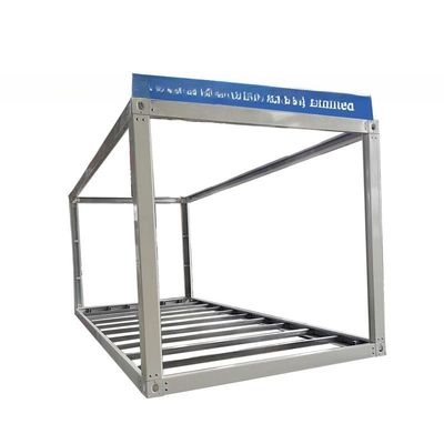 コルテン-A SPA-H メイン鋼筋構造 6x3x2.8 M 20ft ガルヴァナイズされた軽鋼 フラットパックプリファブハウス モジュール型ホームルームコンテナフレーム