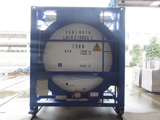 海洋油ガスプラットフォーム CSC認定 DNV 2.7-1 標準10フィート海洋タンクコンテナ