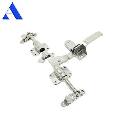 304 ステンレス スチール トラック ボディ パーツ 全セット 22mm パイプ ポリッシュ トラック コンテナ ドア 鍵 パーソナライズ 鍵 棒 長さ