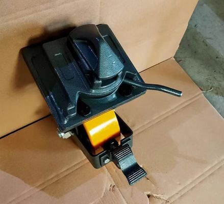 3トンの重荷キャスター ISO海上輸送コンテナ カーストホイール 建築材料の店内とプレートキャスターの中で回転