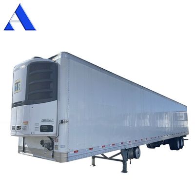 半トレーラートラック 2軸 8輪 40ft 48ft 53ft 平床 12R22.5 タイヤ 断熱型バンリーファー 鉄鋼材料 TS16949 証明書