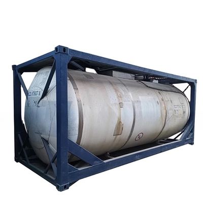 認証されたCSC T11 ISO タンクコンテナ 21000L から 26000L 化学物料の貯蔵用 鉄鋼とコルテン鋼
