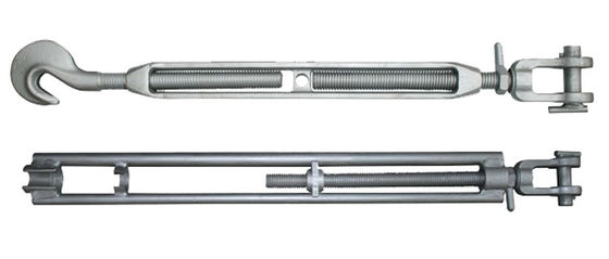 12.9-22.6KGS ホットディプガルバン化 DNV GL 認証された海洋コンテナ ローリング装置 フック付きローリングターンブックル