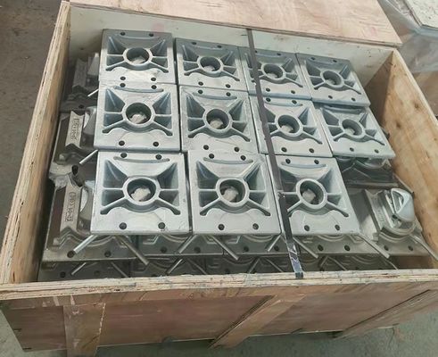 圧縮 2000KN 張力 500KN ストーリング機器 ストーリングロックにボルトされた材料 ISO型 輸送コンテナ トイストロック