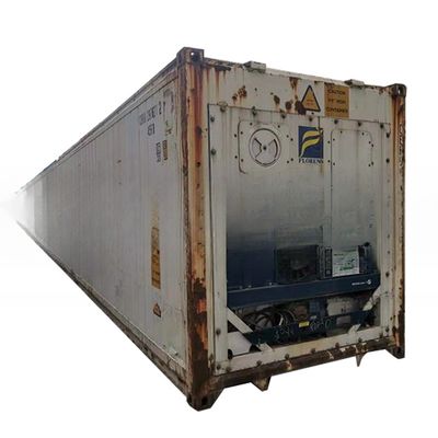 外部寸法6058 x 2438 x 2591mmの冷蔵された20フィートリフ貨物コンテナ