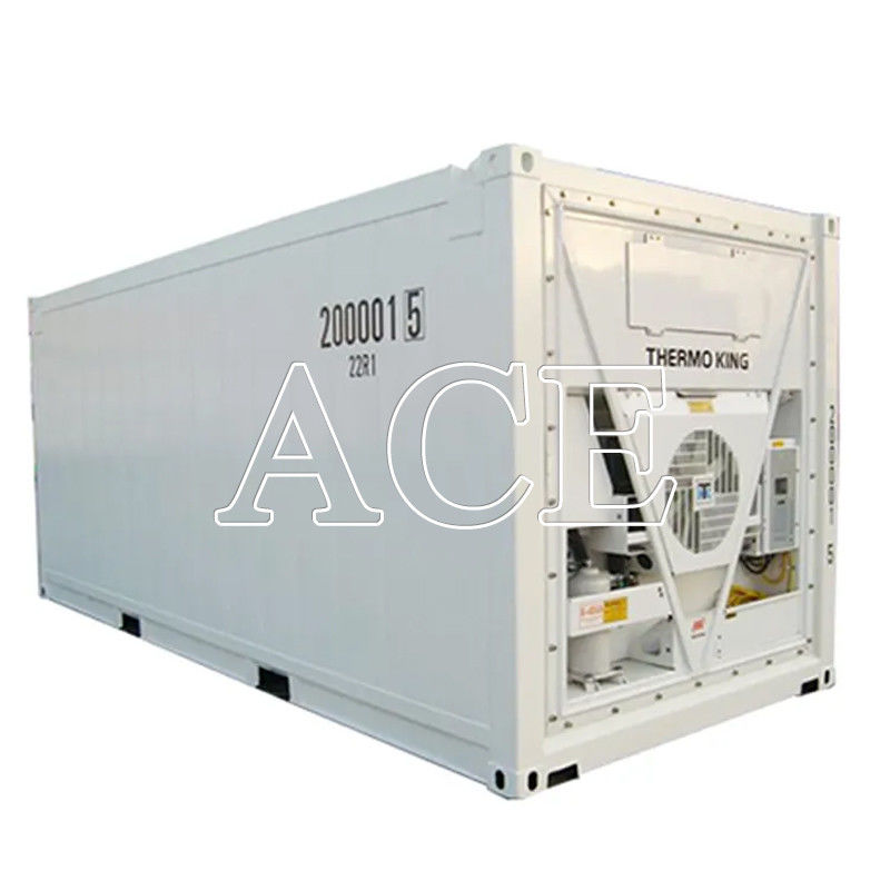 DNV 2.7-1 認定 20フィートオフショア冷蔵コンテナ BV 認定 鋼鉄のリファー/スリング付きチラー