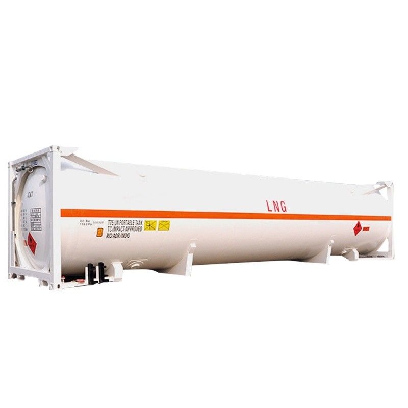 45 m3 ISO UN T75 クリオジェニック 40 フィートタンク コンテナ LNG液体酸素 二酸化炭素 LIN LOX LAR BV CSC認定 18Bar