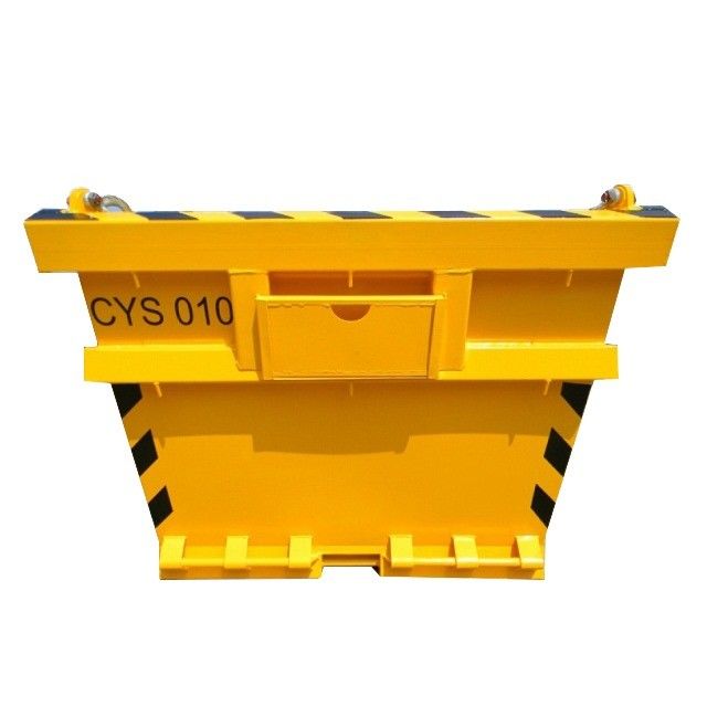 13ft DNV 2.7-1 標準鋼コンテナボート オフショア掘削廃棄物 Skip BV 認定長さ 13ft 上げ角 45C