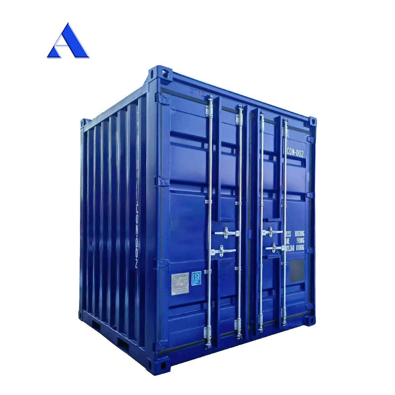 ISO 10855 標準 8 フィート ミニ 収納 箱 容器 外部 寸法 2438 x 2438 x 2896 mm 8100 kg 便乗