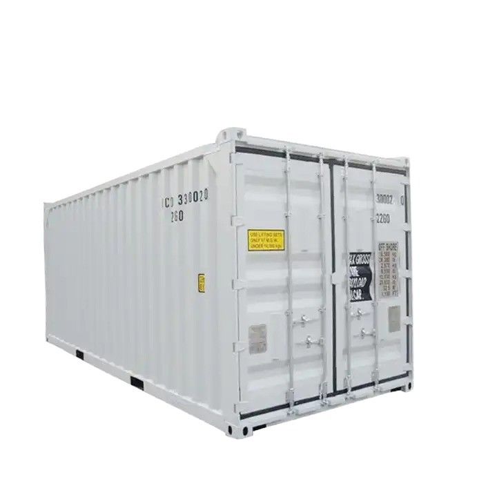 20フィートオフショアドライコンテナ DNV 2.7-1 スタンダード BVまたは LR 証明書 カーテン鋼製 輸送保管に最適