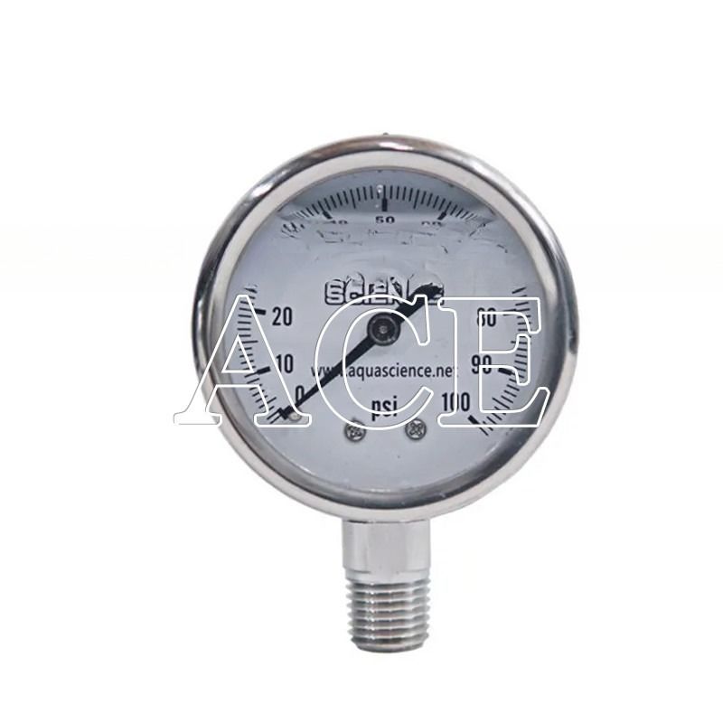 オリジナルのEasy Fit BSP 圧力計 ISO タンクコンテナ パーツ ISO9001 規格
